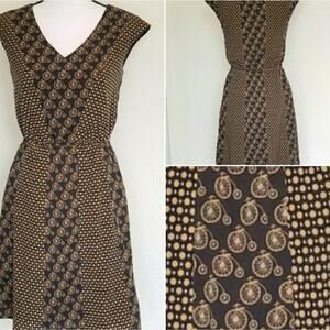 Antonio Melani Bicycle print dress Size 0